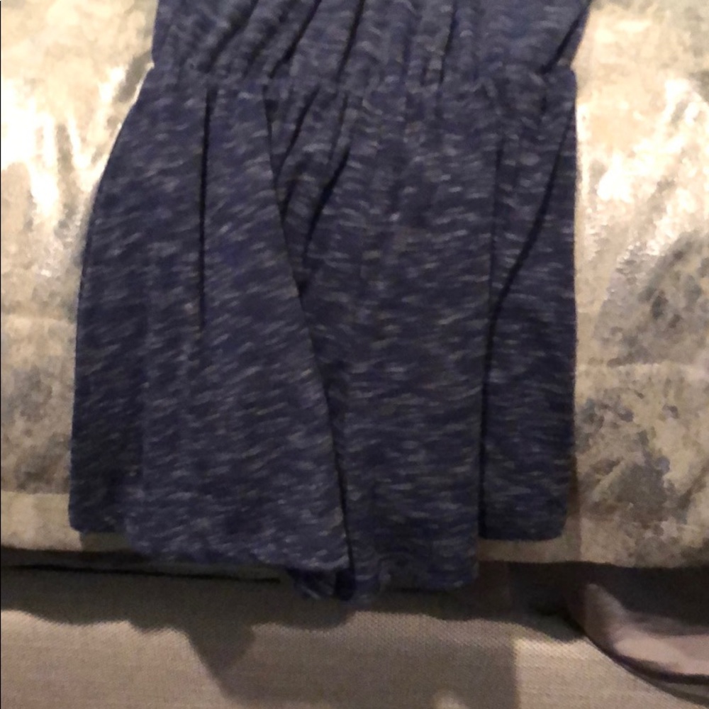 Navy Gap Racer-back romper - Picture 3 of 3